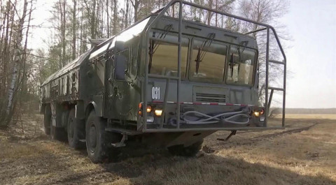 Российские военные показали, как работают "Искандеры" в ходе спецоперации на Украине