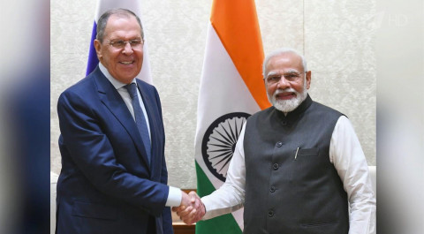 В Дели прошла встреча главы МИД России Сергея Лаврова с премьер-министром Индии Нарендрой Моди